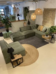 yesil l tipi salon