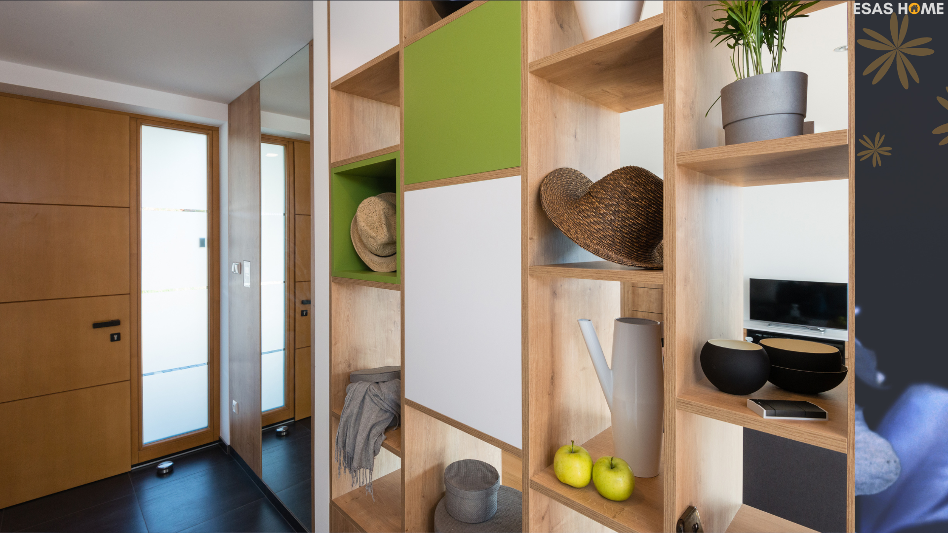 Apartman girişi çiçeklik modelleri