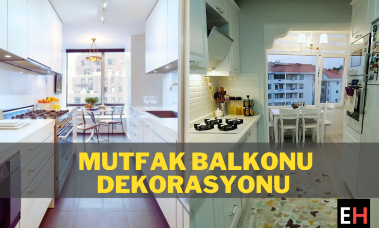 mutfak balkonu dekorasyonu