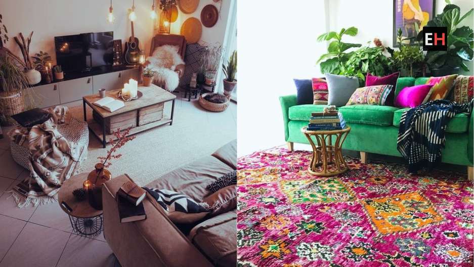 boho tarzı dekorasyon