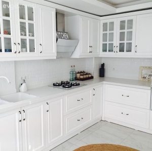 minimal beyaz mutfak dolabi modelleri