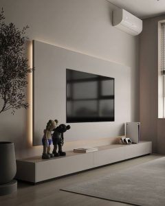 duvara monte tv unitesi