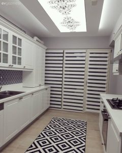 luks mutfak asma tavan modelleri